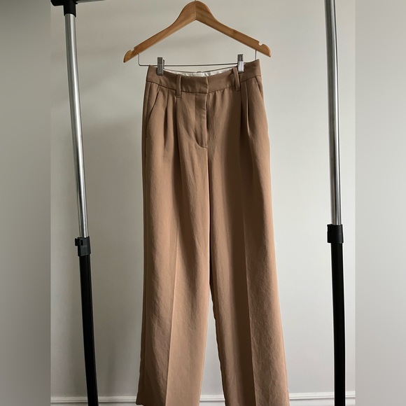 Effortless pant gold sand color - Picture 1 of 1